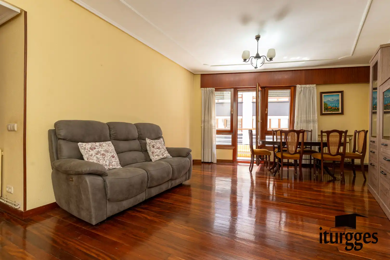 Wohnzimmer von Wohnung zum Verkauf in Gernika-Lumo mit Heizung, Terrasse und Abstellraum
