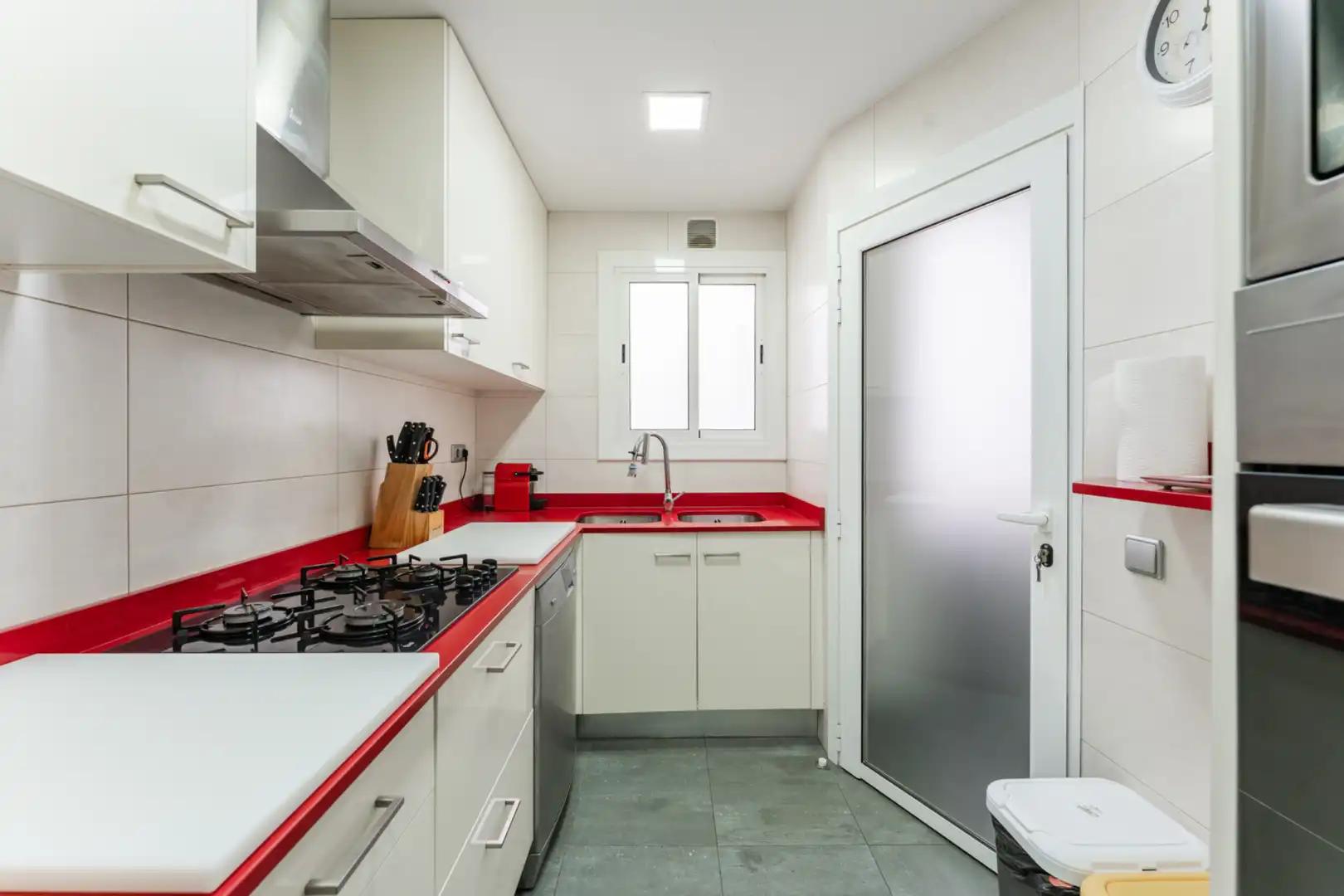 Kitchen of Flat for sale in Mollet del Vallès  with Air Conditioner and Balcony