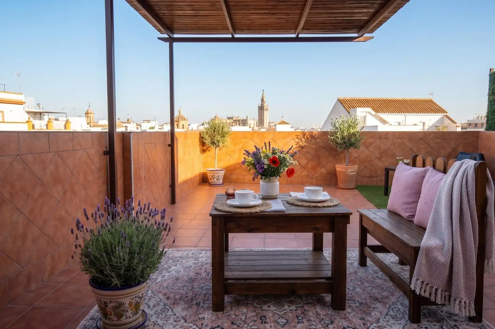 Terrace of Duplexes for sale in Tomares  with Air Conditioner, Terrace and Balcony
