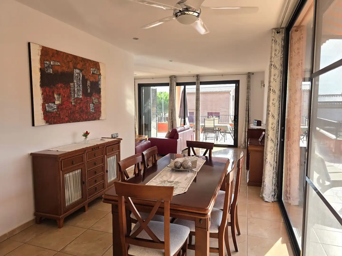 Dining room of Houses for sale in El Vendrell  with Air Conditioner, Heating and Private garden