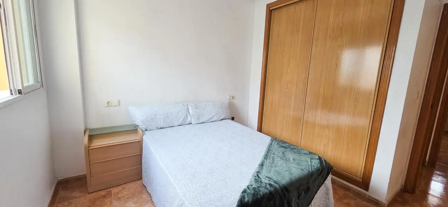 Bedroom of Flat for rent in Alicante / Alacant  with Furnished and Community pool