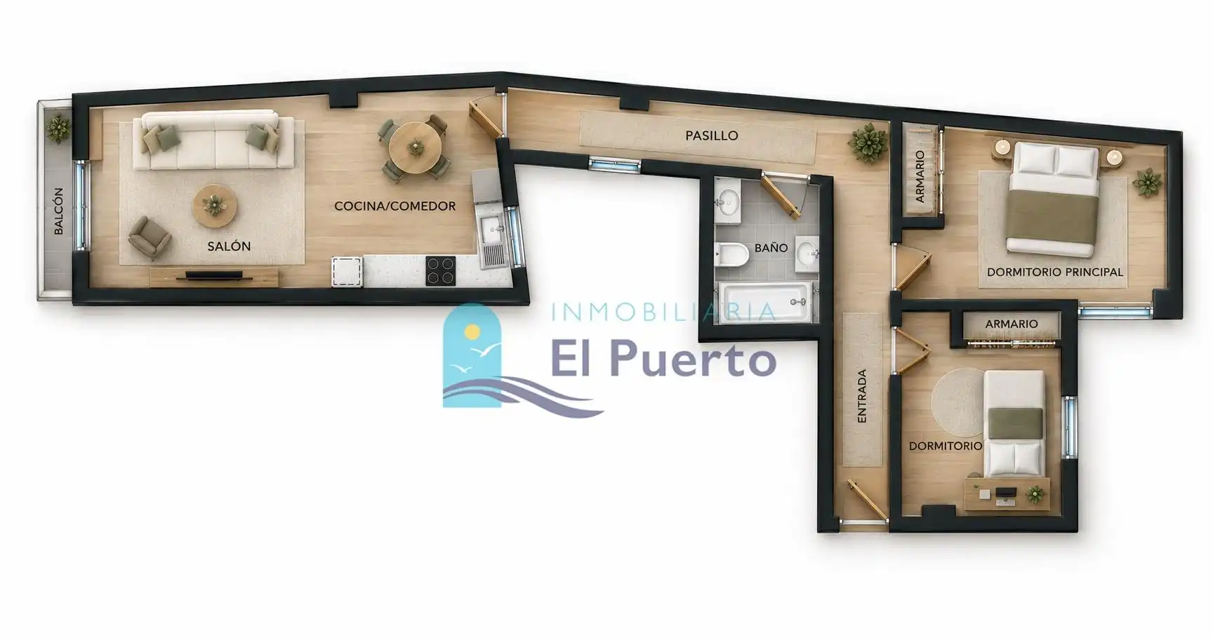 Apartment with terrace for sale in Puerto de Mazarrón, imagen 18