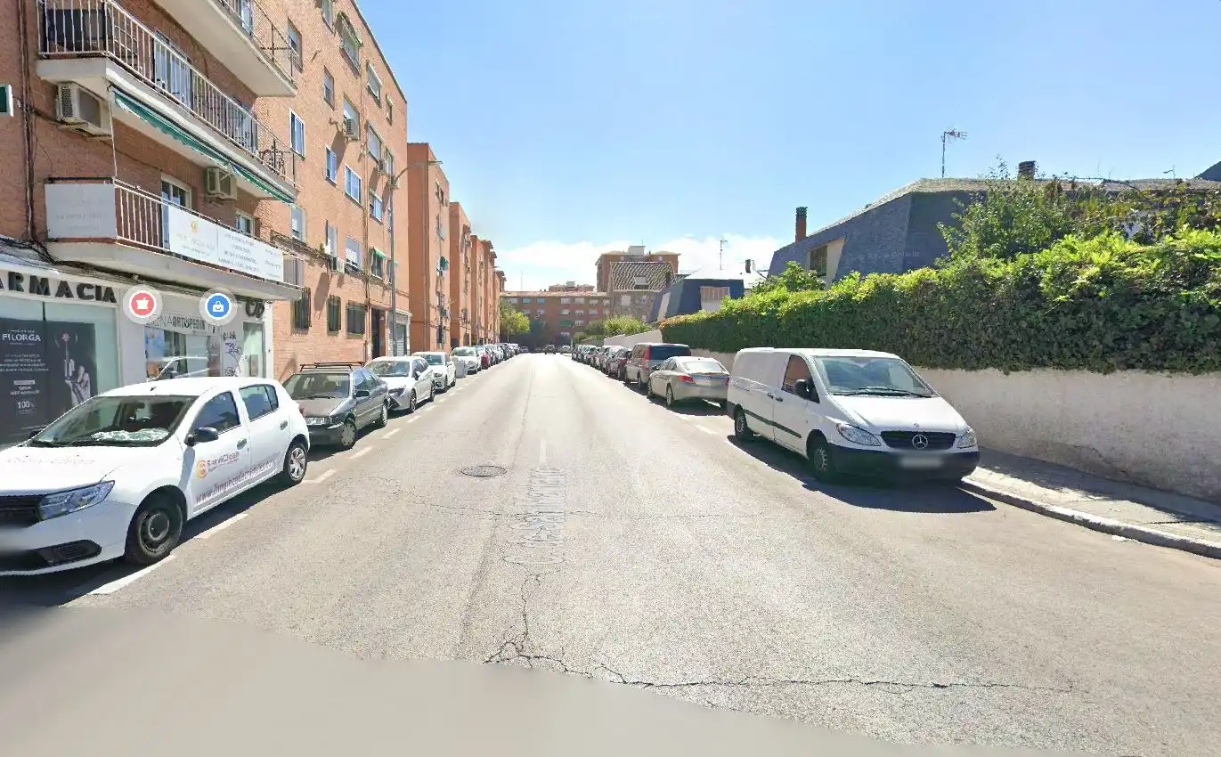 Exterior view of Flat for sale in Madrid  with Heating