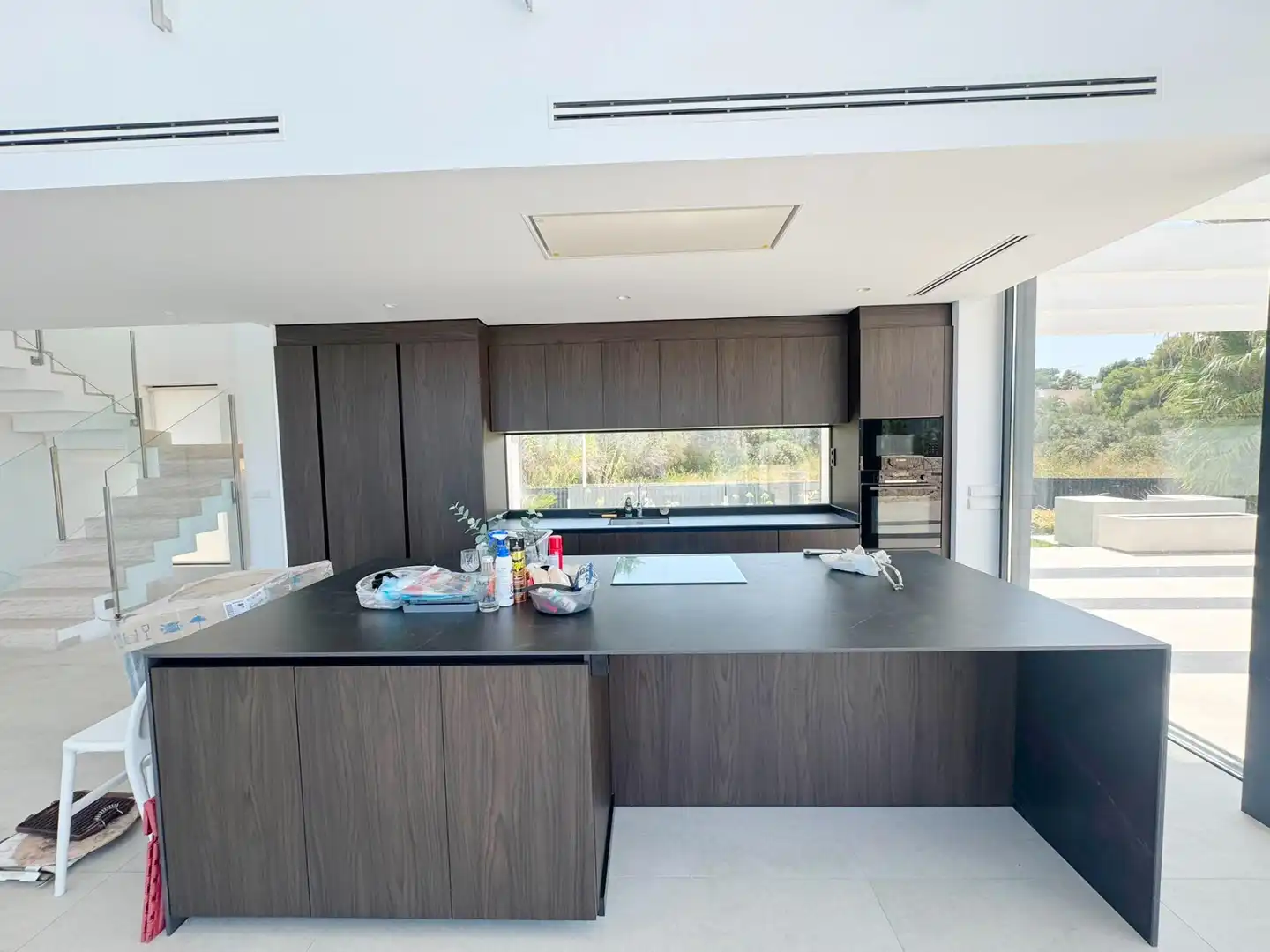 Cuina de Casa o xalet de lloguer en Jávea / Xàbia amb Aire condicionat, Calefacció i Jardí privat