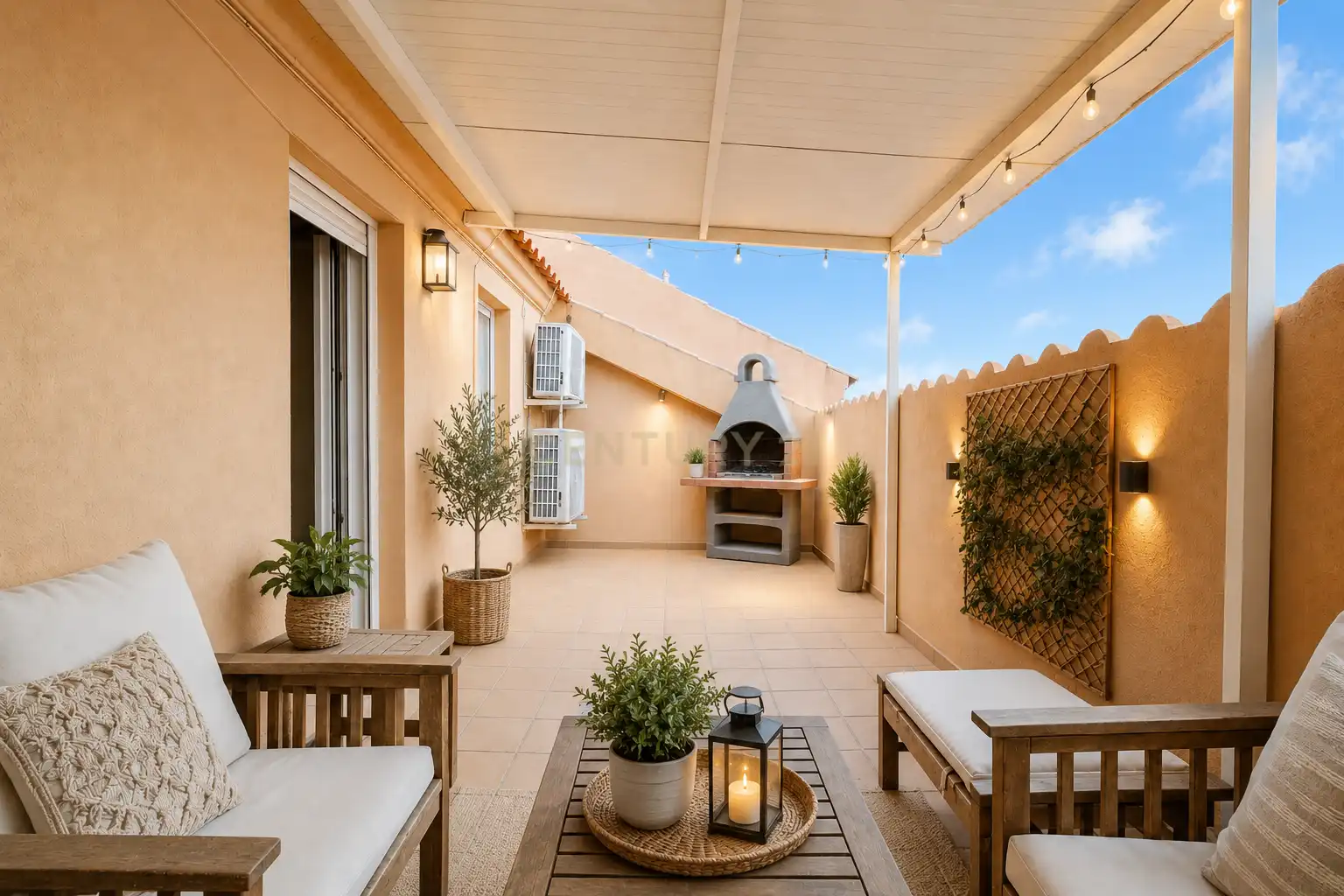 Terraza de Apartamento en venta en Vila-real con Aire acondicionado