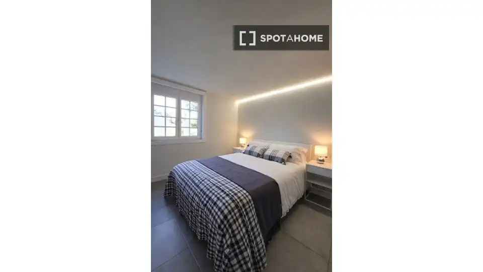 Bedroom of Apartments for share in Vilanova de Arousa  with Air Conditioner, Terrace and Furnished