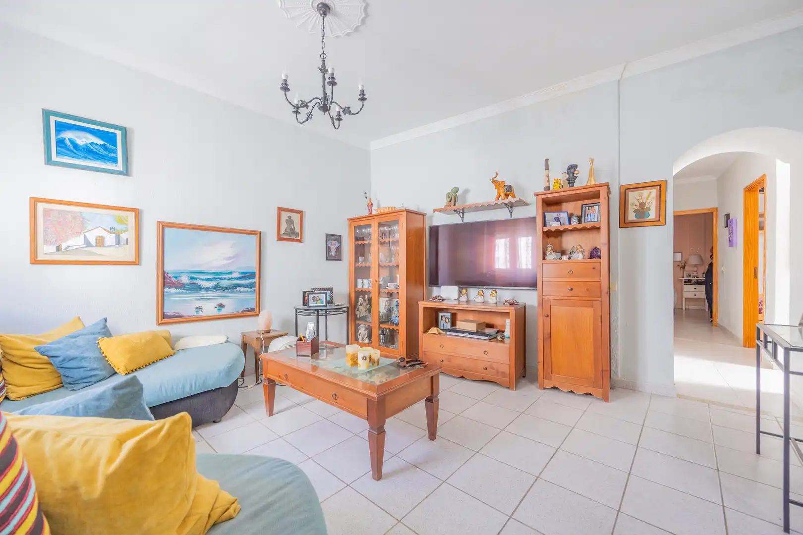 Sala d'estar de Casa o xalet en venda en Telde amb Terrassa, Traster i Balcó