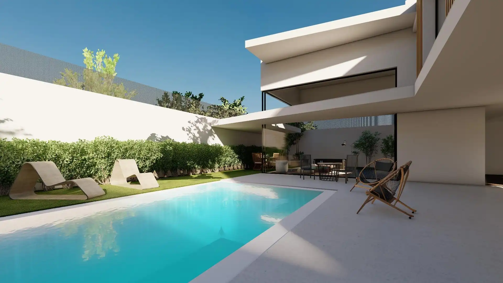 Piscina de Casa o chalet en venta en Fortuna con Aire acondicionado, Calefacción y Jardín privado
