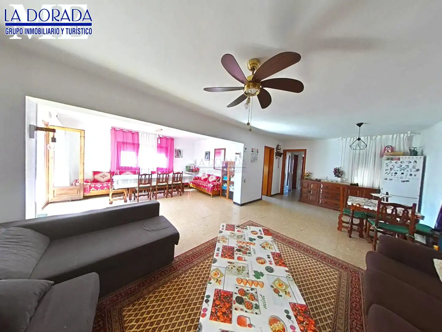 Sala de estar de Piso en venta en Mont-roig del Camp con Trastero, Amueblado y Balcón