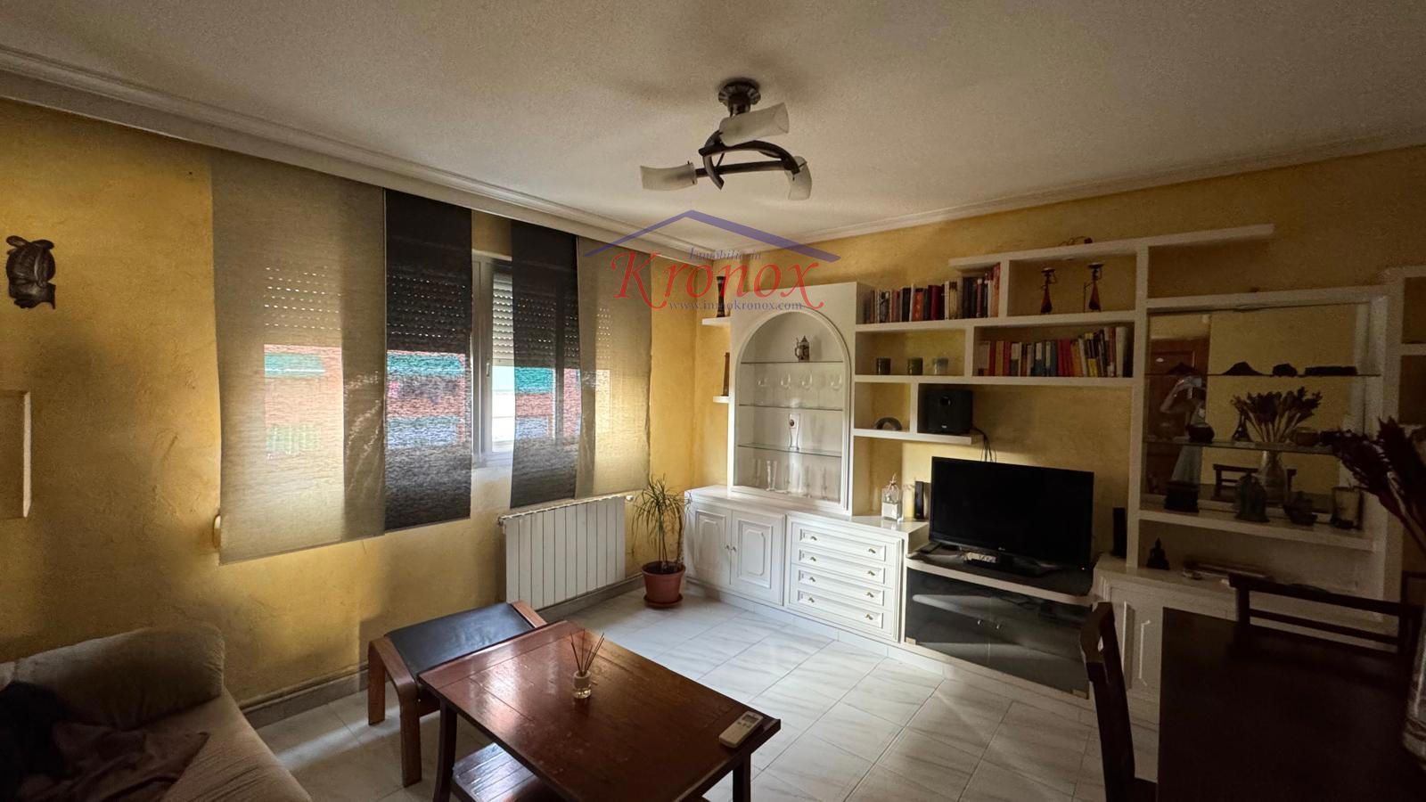 Sala de estar de Piso en venta en  Madrid Capital con Aire acondicionado, Calefacción y Terraza