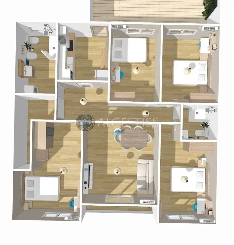Piso de alquiler en Méntrida con Aire acondicionado, Calefacción y Terraza