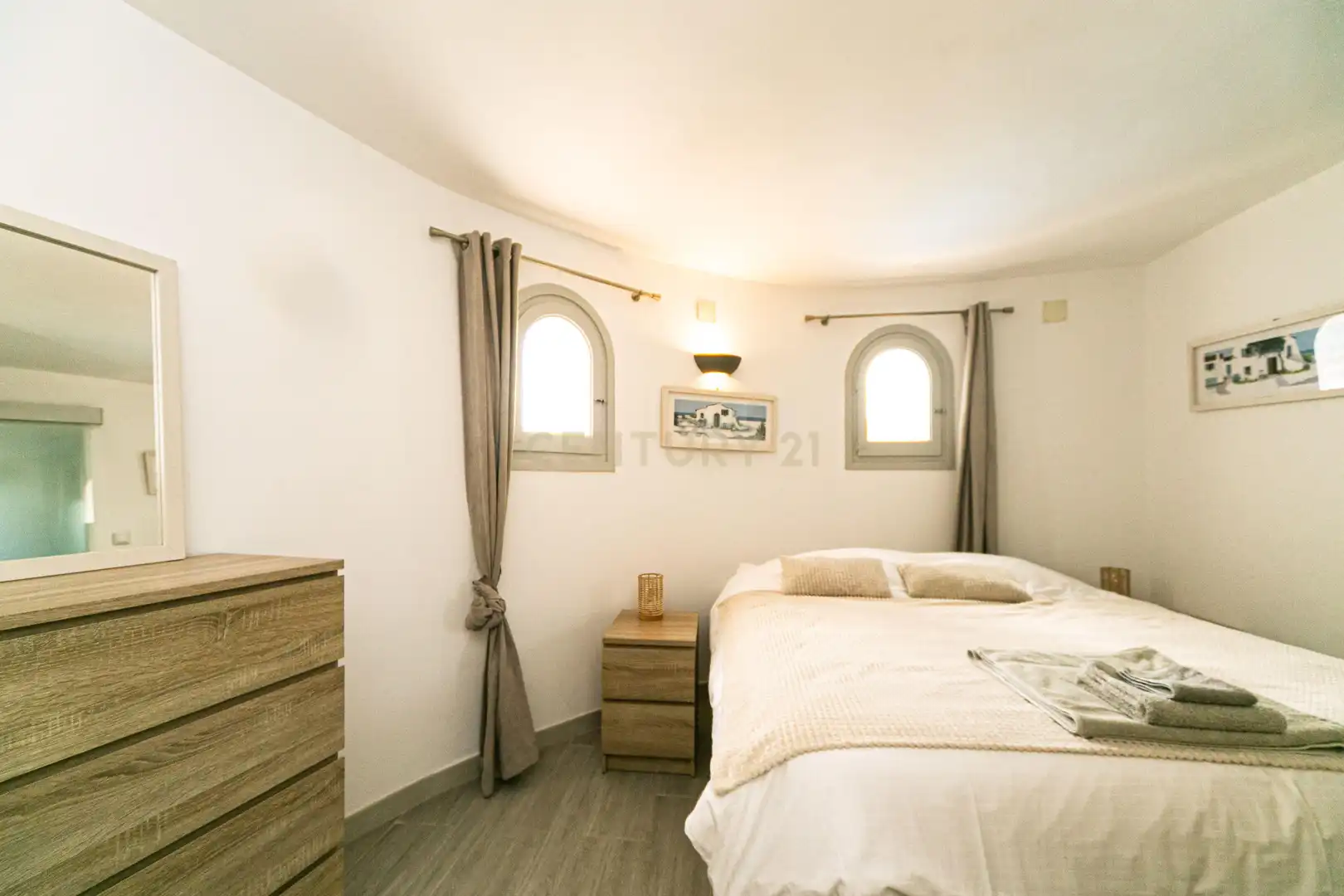 Habitación de Apartamento de alquiler en Benissa con Aire acondicionado, Trastero y Piscina