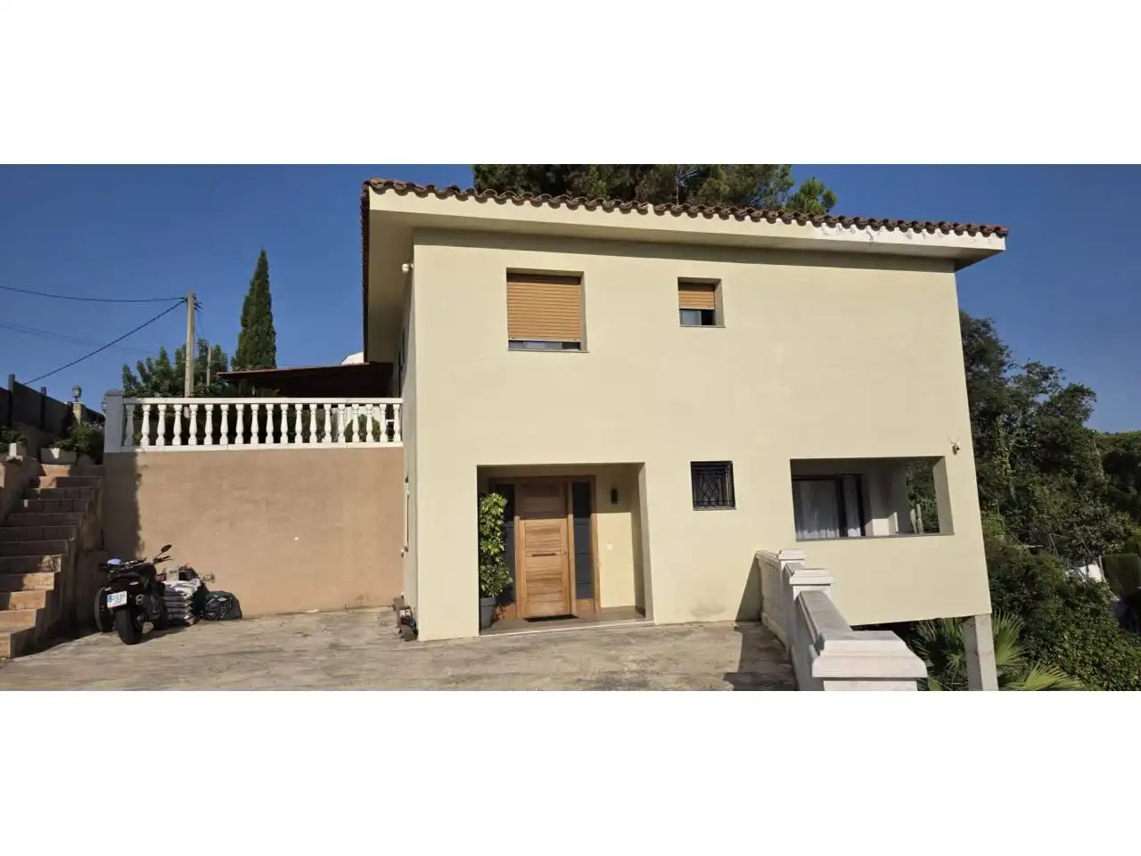 Exterior view of Houses for sale in Argentona  with Heating, Private garden and Terrace
