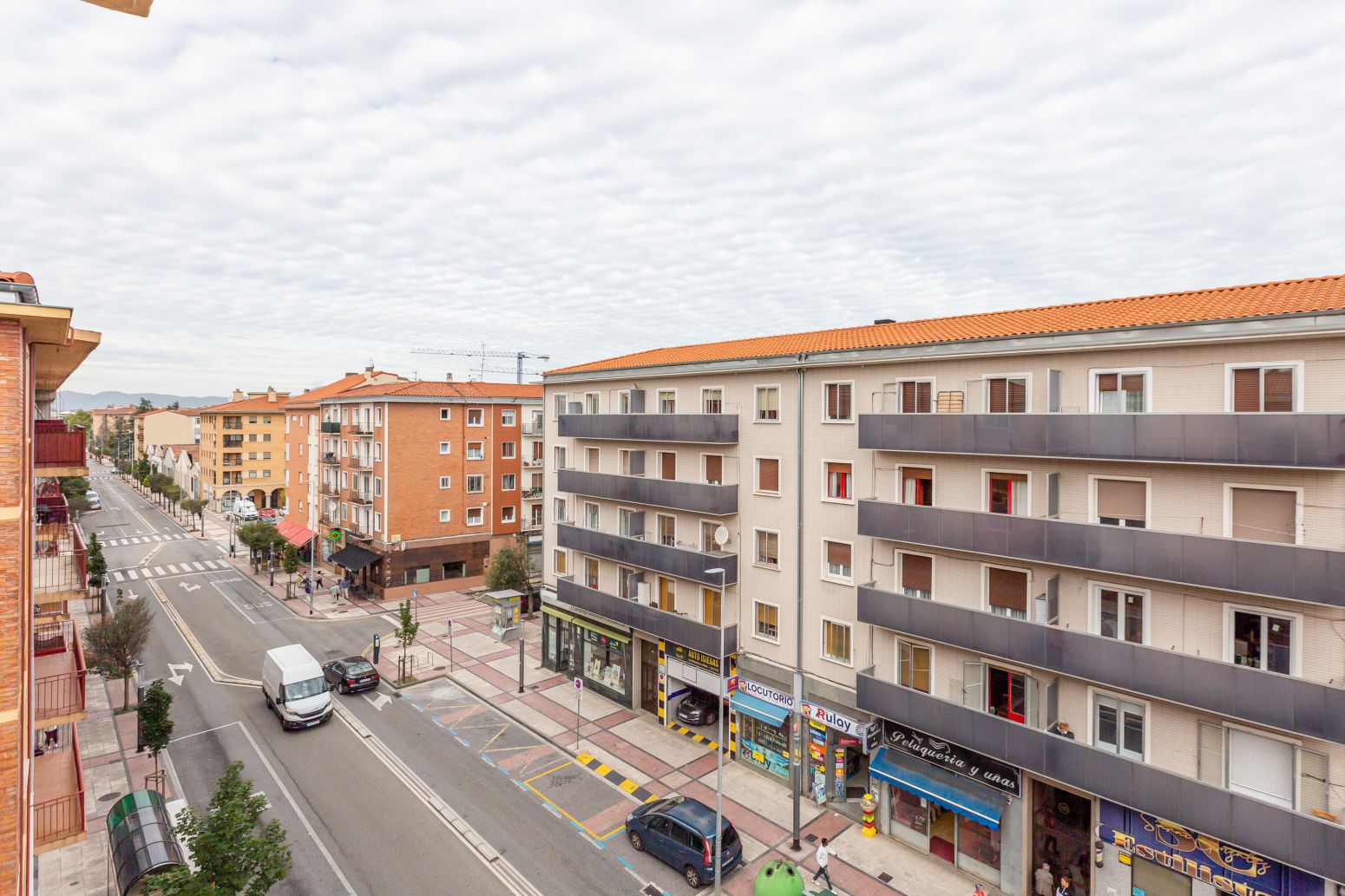 Vista exterior de Pis en venda en  Pamplona / Iruña amb Calefacció, Parquet i Balcó