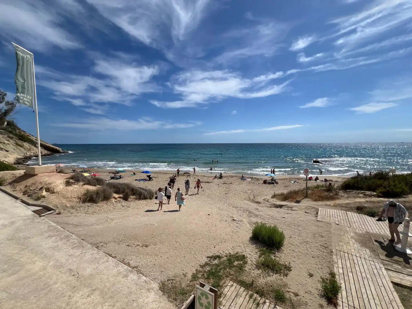 Exterior view of Detached homes for sale in El Campello  with Air Conditioner, Private garden and Balcony
