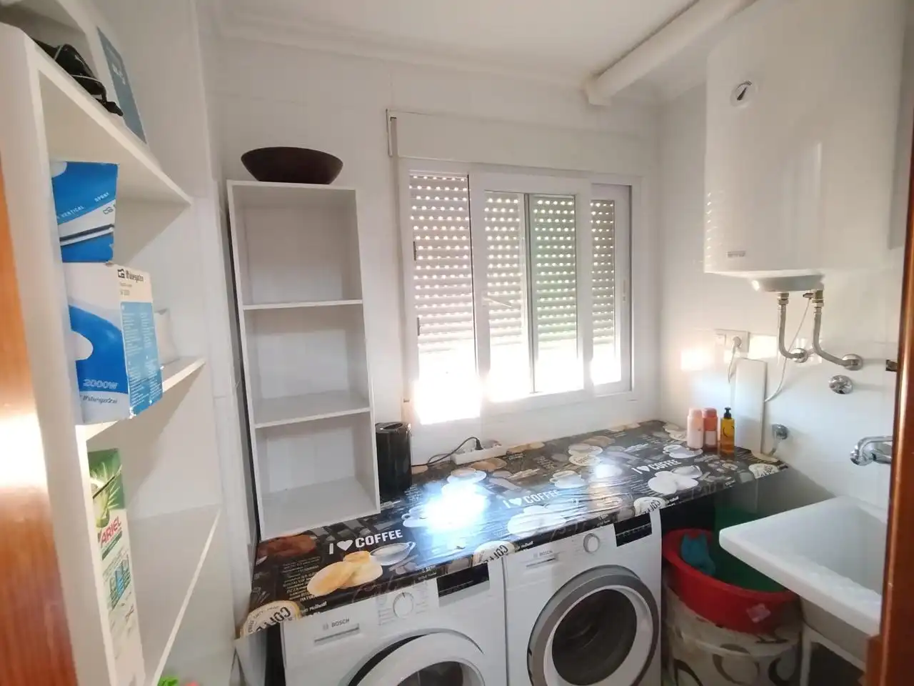 Cocina de Apartamento en venta en La Manga del Mar Menor con Aire acondicionado, Calefacción y Terraza