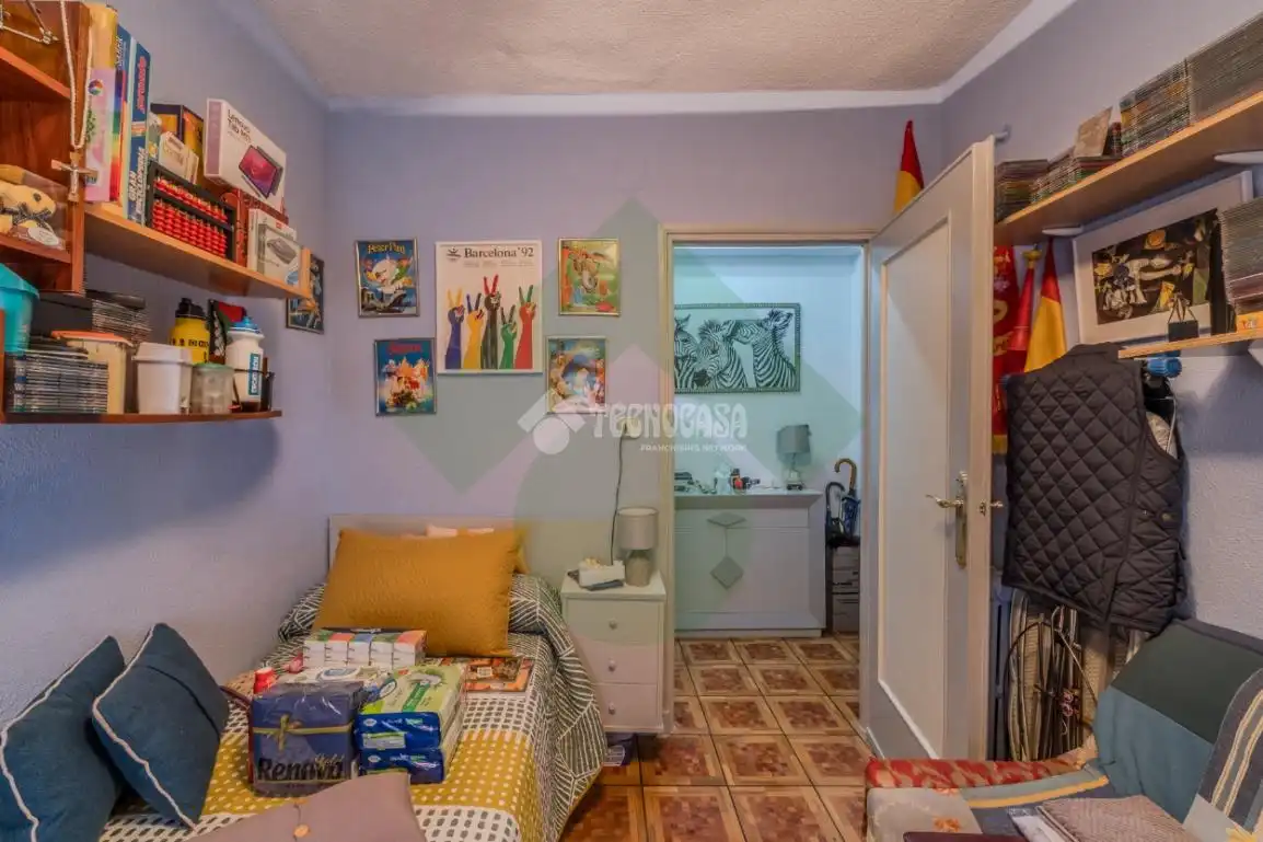 Bedroom of Flat for sale in Madrid  with Heating, Terrace and Balcony