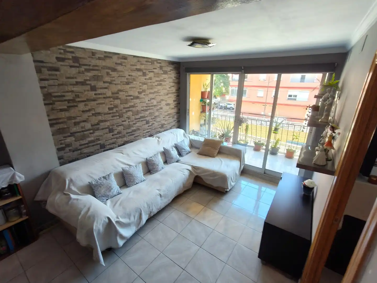 Sala de estar de Piso en venta en Valencia con Aire acondicionado, Terraza y Balcón
