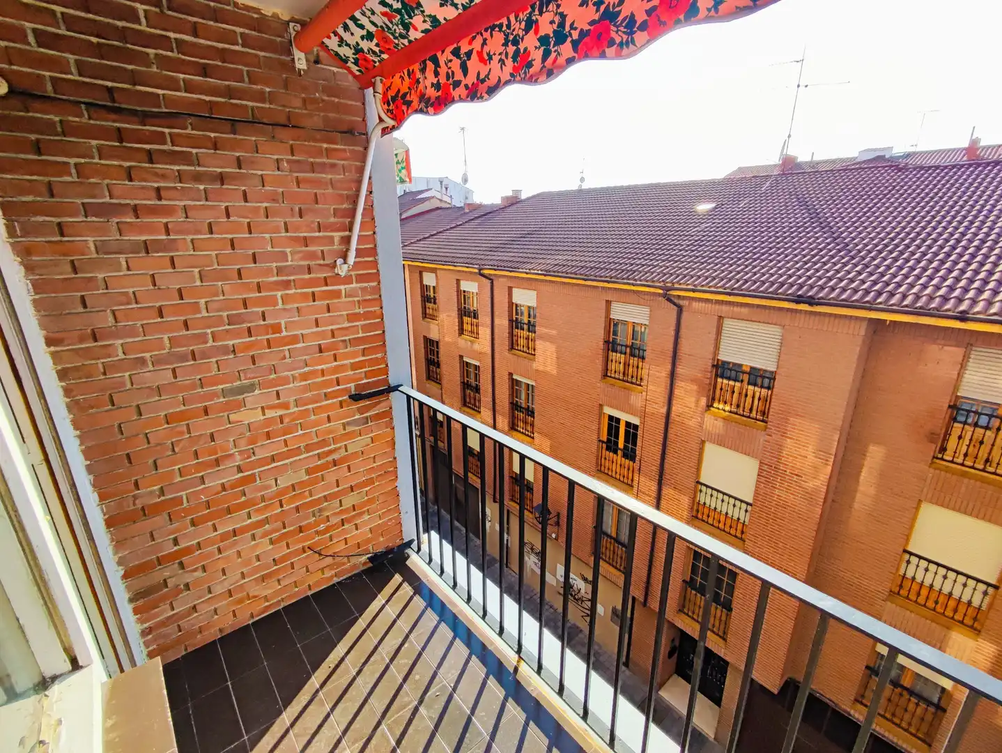 Balcony of Flat for rent in Palencia  with Heating, Parquet flooring and Terrace