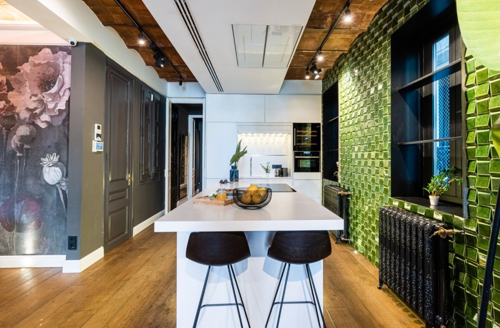 Cuina de Pis en venda en  Barcelona Capital amb Aire condicionat, Calefacció i Parquet