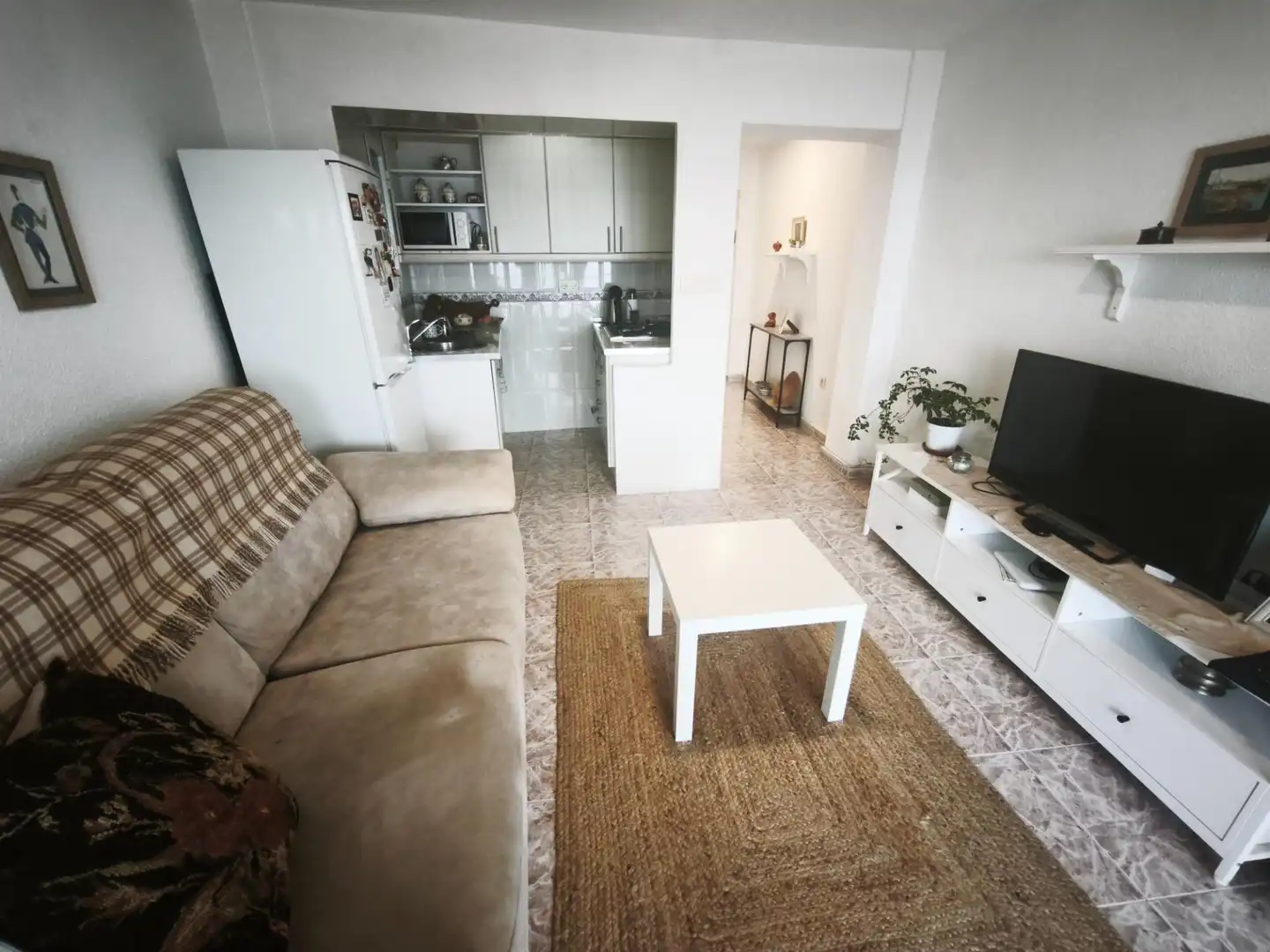 Sala de estar de Apartamento en venta en El Campello