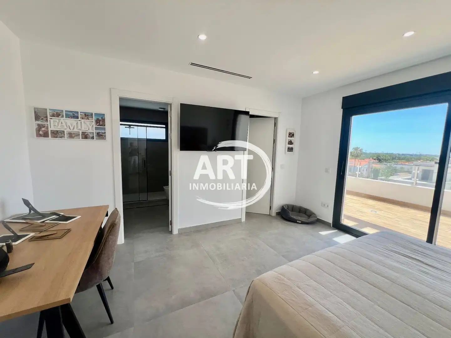 Bedroom of Houses for sale in San Antonio de Benagéber  with Air Conditioner, Heating and Private garden