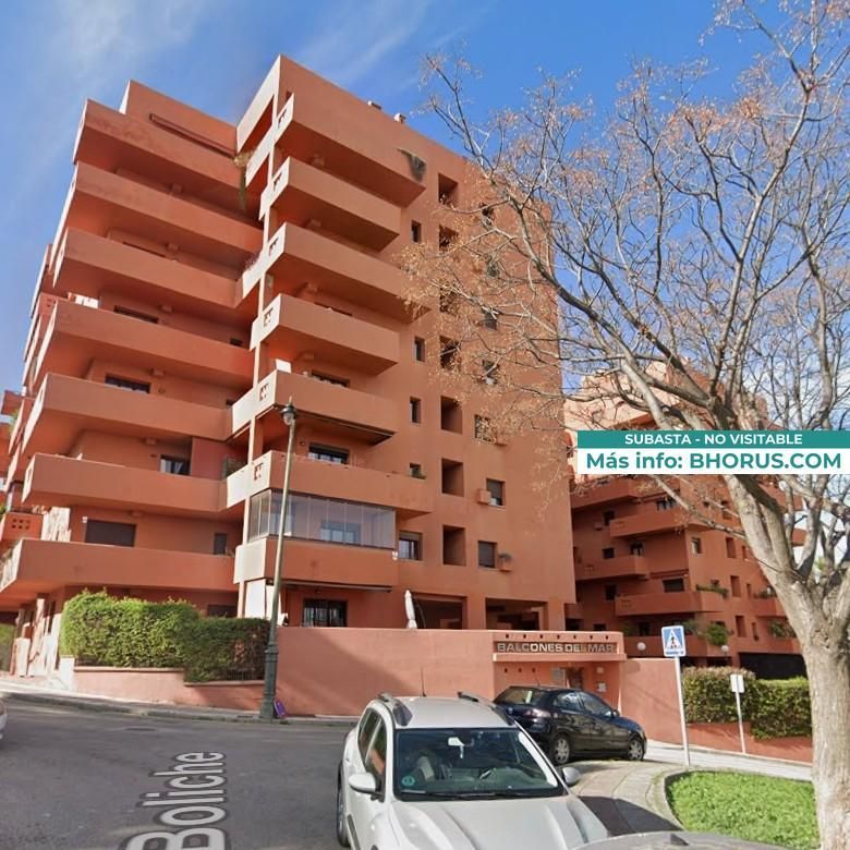 Exterior view of Flat for sale in Estepona  with Private garden and Swimming Pool