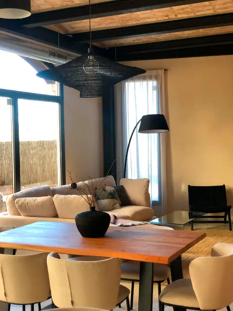 Sala d'estar de Finca rústica en venda en Santa Cristina d'Aro amb Aire condicionat, Calefacció i Jardí privat