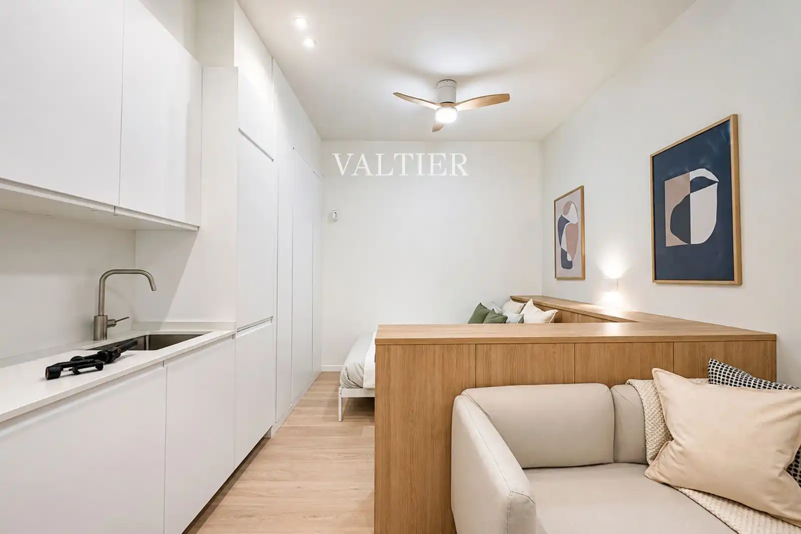 Schlafzimmer von Wohnung zur Miete in Madrid mit Möbliert
