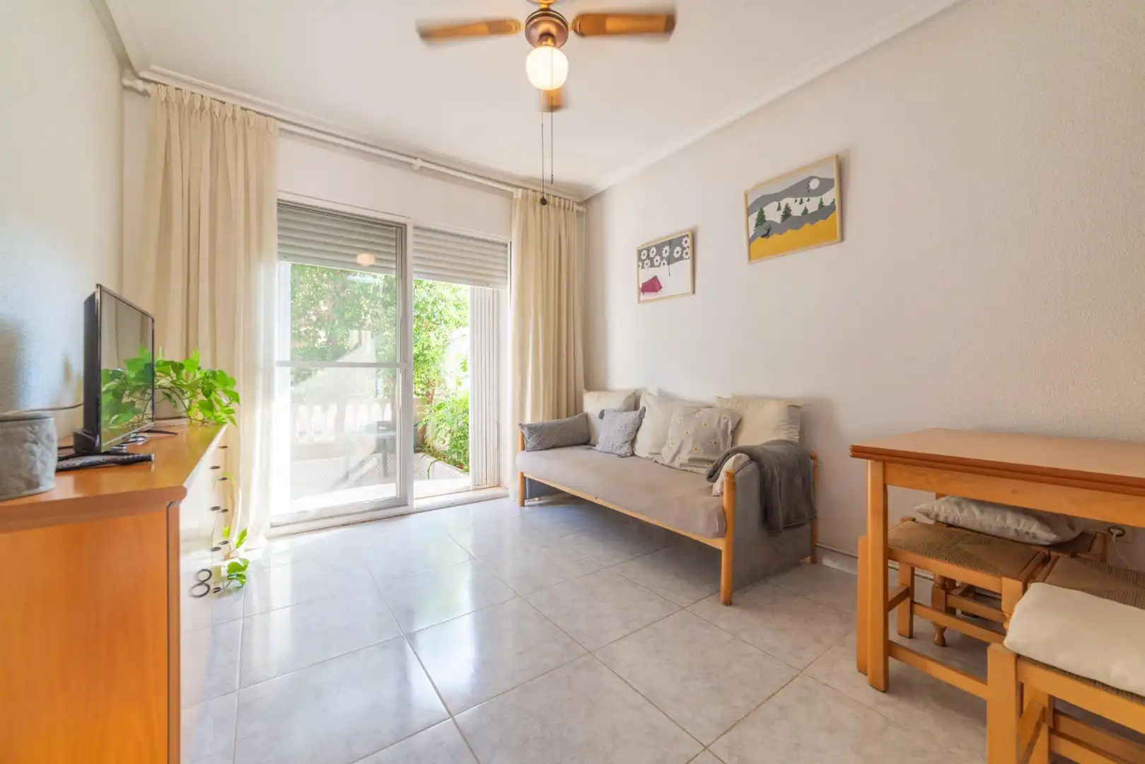 Sala de estar de Apartamento en venta en San Javier con Terraza, Trastero y Amueblado