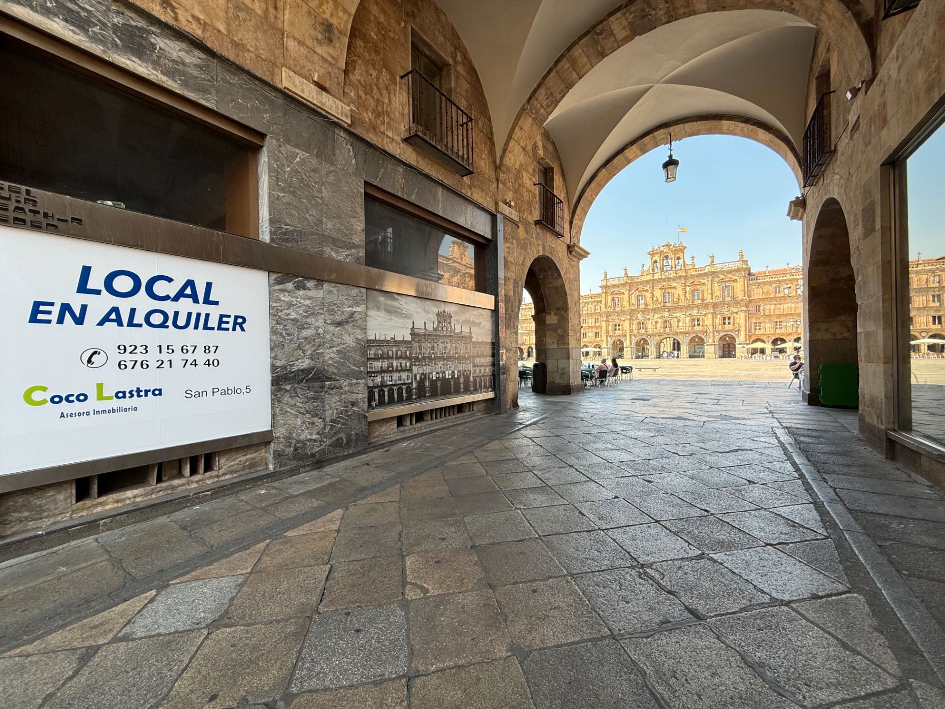 Vista exterior de Local de lloguer en Salamanca Capital