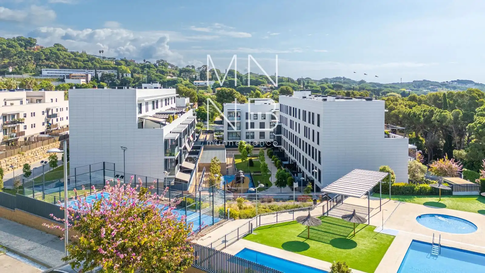 Vista exterior de Piso en venta en Sant Andreu de Llavaneres con Aire acondicionado, Calefacción y Trastero
