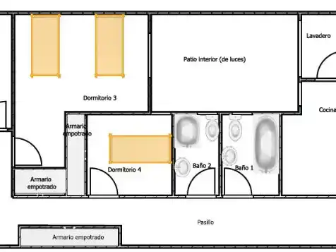 Wohnung zum Verkauf in Ronda mit Klimaanlage und Balkon