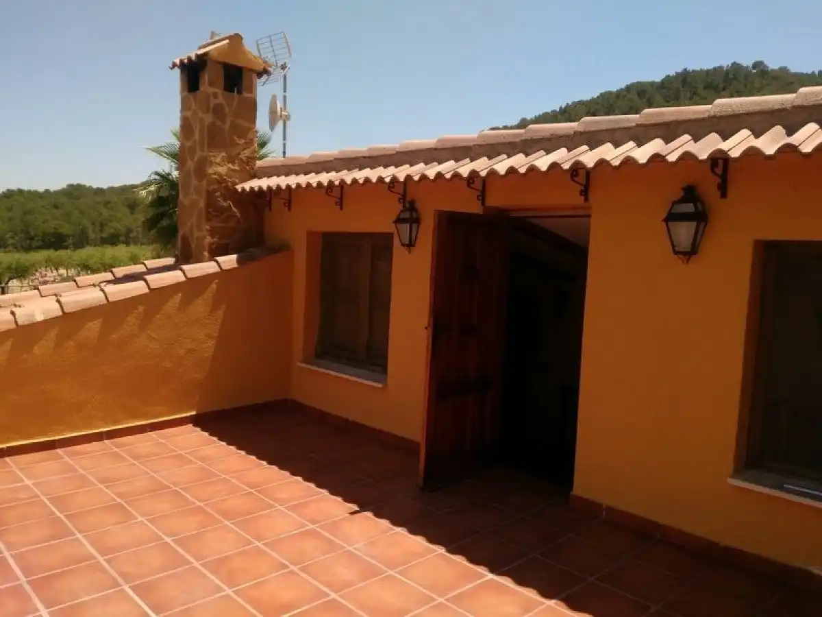 Terrace of Houses for rent in Castalla  with Heating, Terrace and Swimming Pool