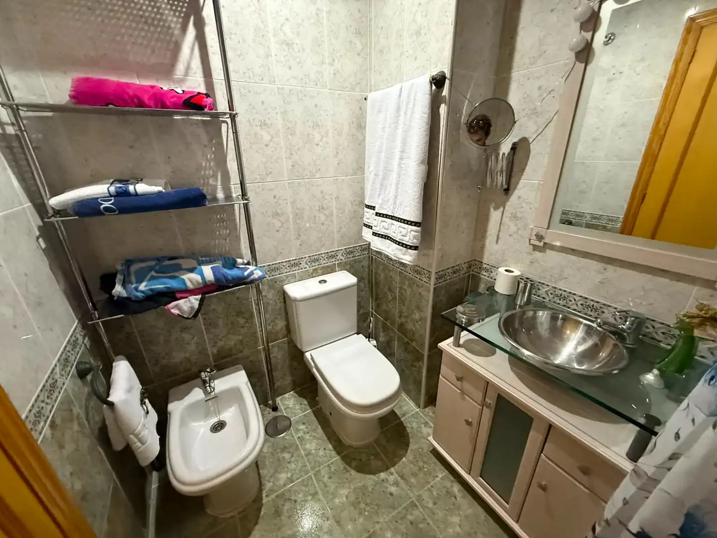 Bathroom of Flat for rent in El Campello  with Air Conditioner, Heating and Terrace