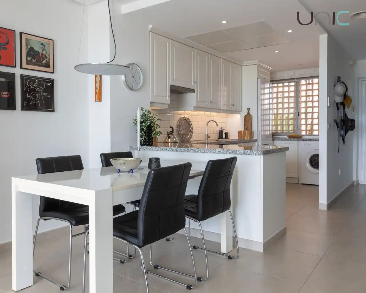 Cuina de Apartament en venda en Polop amb Aire condicionat, Calefacció i Jardí privat