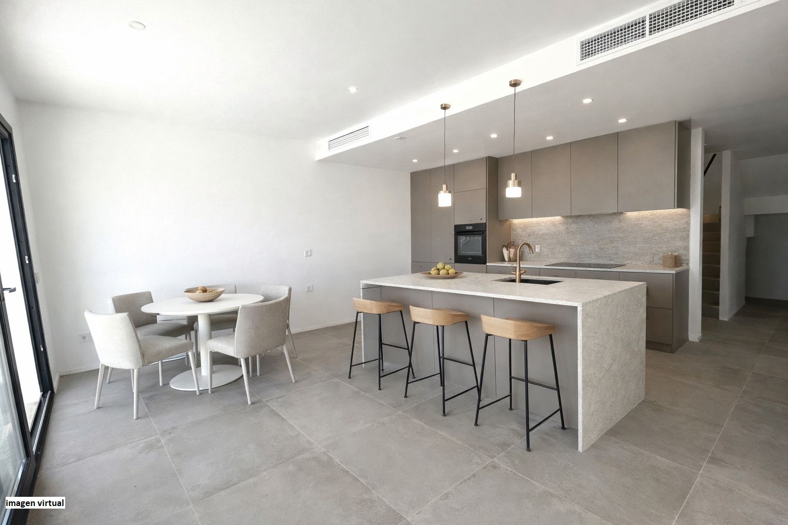 Cuina de Casa o xalet en venda en Llucmajor amb Aire condicionat, Jardí privat i Terrassa