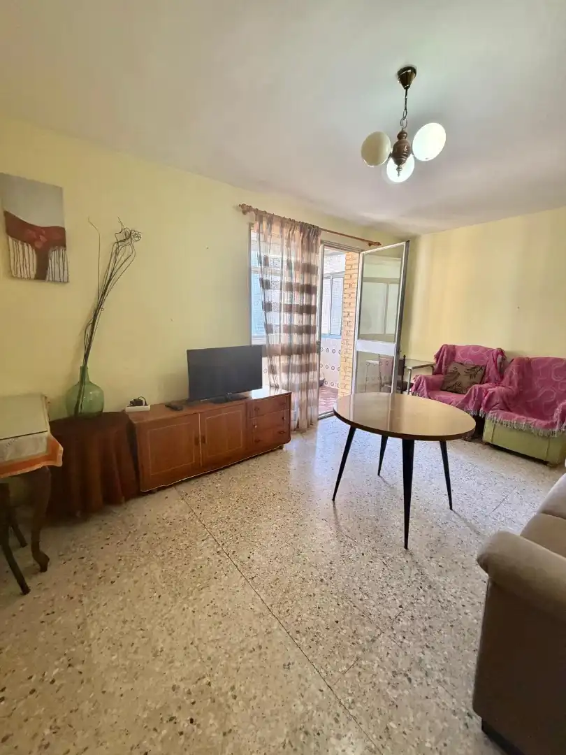 Sala d'estar de Pis en venda en Jaén amb Aire condicionat, Moblat i Balcó