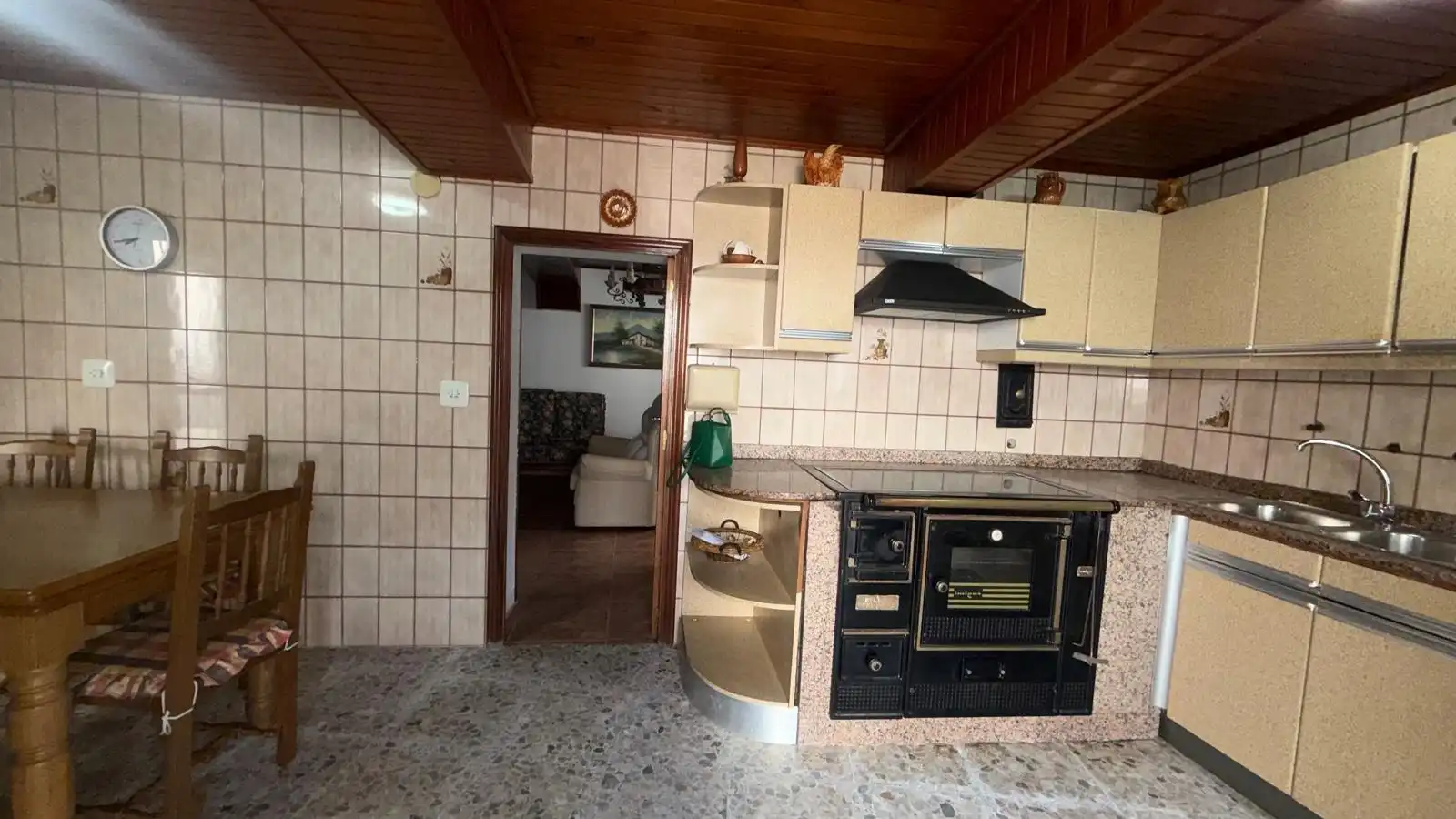 Cuina de Casa o xalet de lloguer en Trasmiras amb Calefacció, Moblat i Balcó