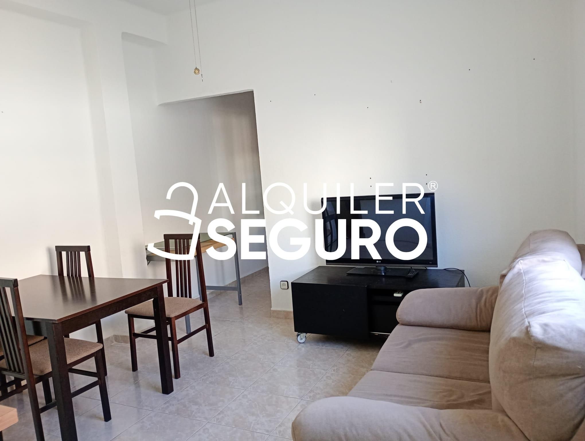 Living room of Attic to rent in Málaga Capital  with Air Conditioner and Furnished