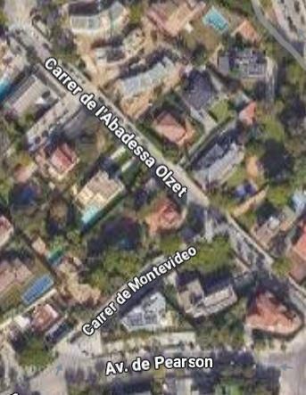 Exterior view of House or chalet for sale in  Barcelona Capital  with Private garden