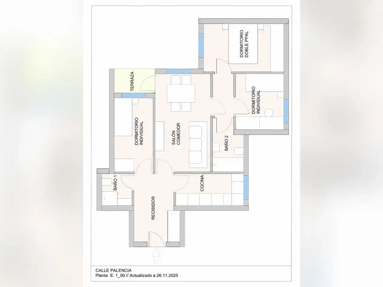 Piso en venta en  Madrid Capital con Aire acondicionado, Terraza y Balcón