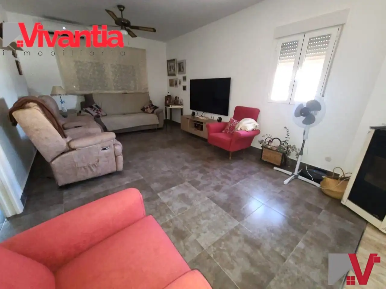 Sala de estar de Casa o chalet en venta en Puerto Lumbreras con Aire acondicionado, Jardín privado y Terraza
