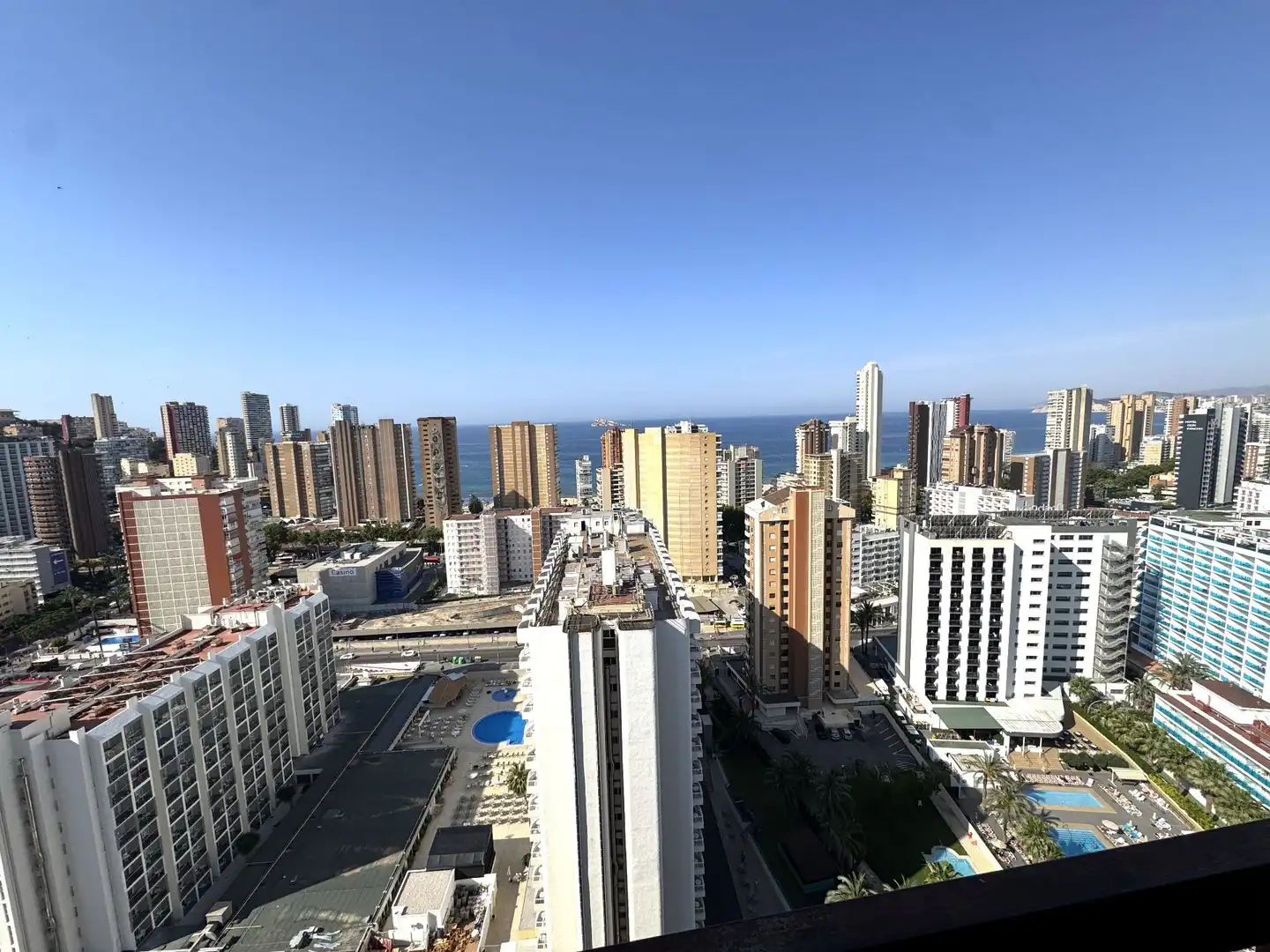 Exterior view of Study for rent in Benidorm  with Air Conditioner, Heating and Terrace