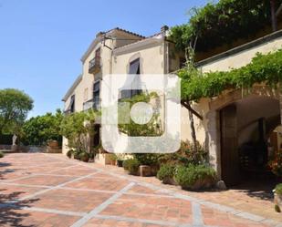 Vista exterior de Finca rústica en venda en Santa Cristina d'Aro amb Calefacció, Jardí privat i Terrassa