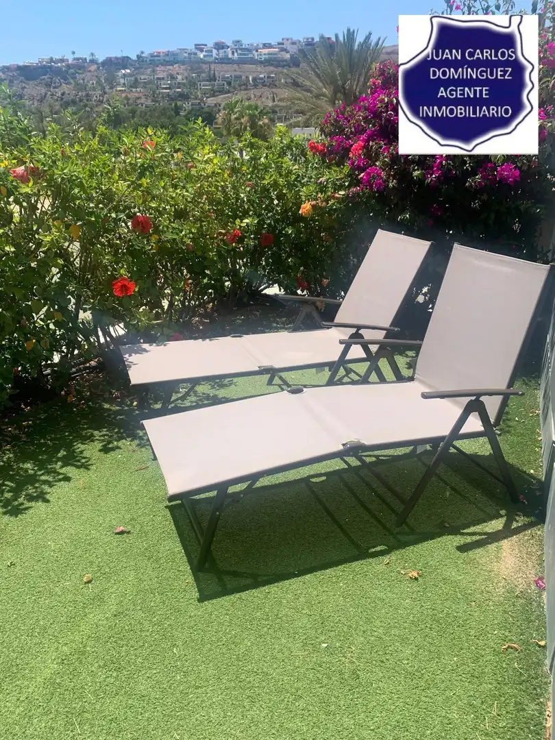 Jardí de Casa o xalet de lloguer en San Bartolomé de Tirajana amb Aire condicionat, Jardí privat i Terrassa