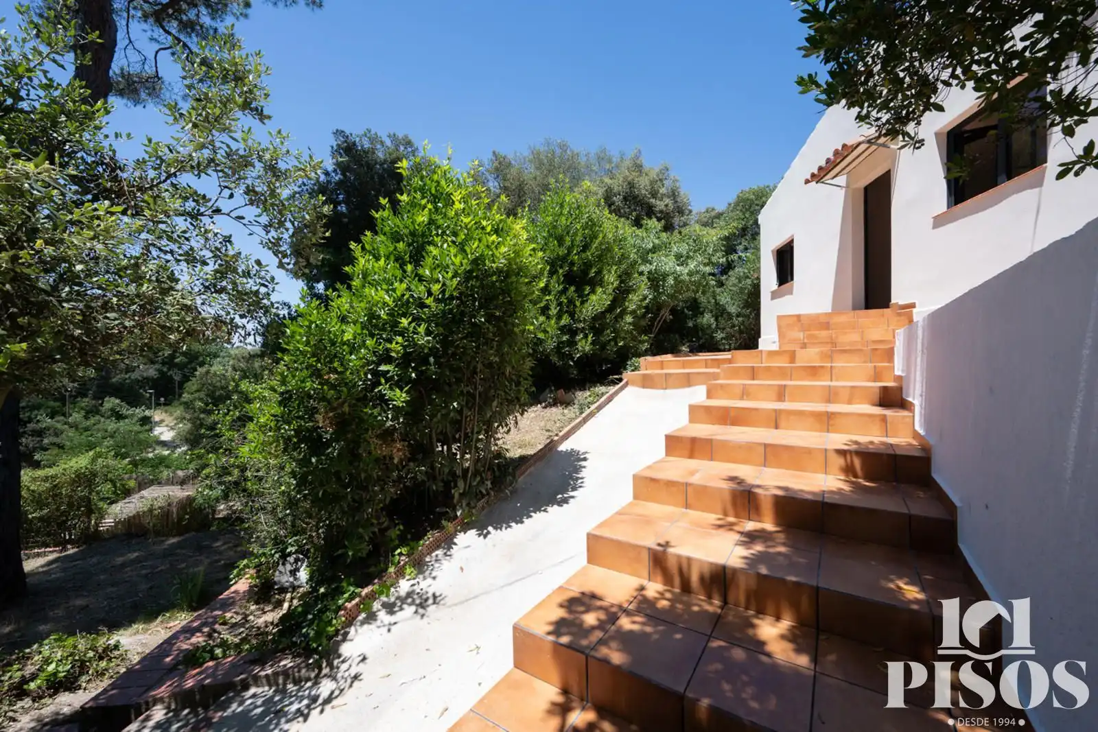 Terrassa de Casa o xalet en venda en Sant Cugat del Vallès amb Aire condicionat, Calefacció i Jardí privat