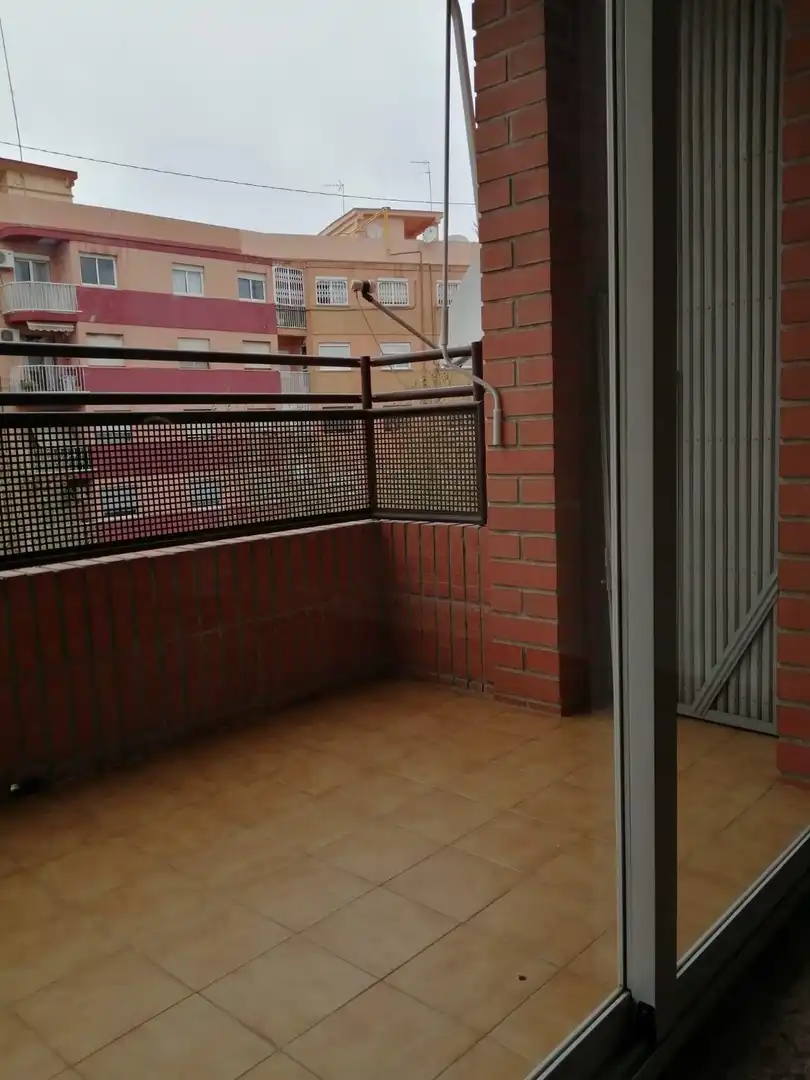 Balcony of Flat for rent in Valencia  with Air Conditioner, Heating and Terrace