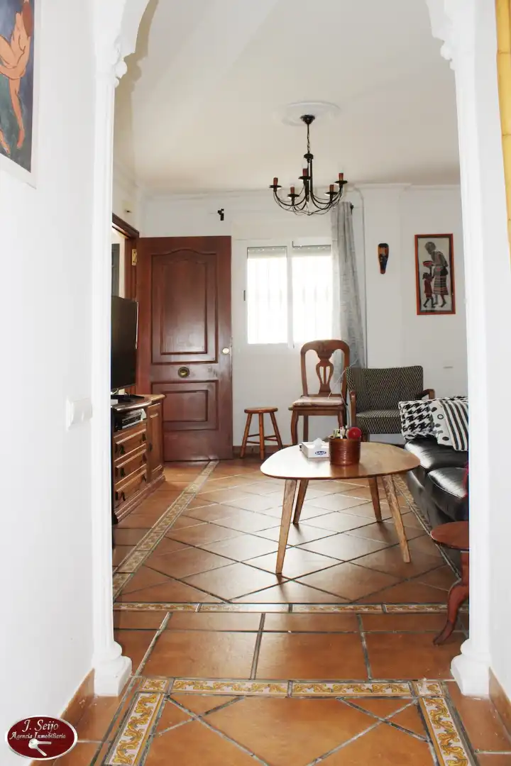 Sala d'estar de Pis en venda en Conil de la Frontera amb Aire condicionat i Moblat