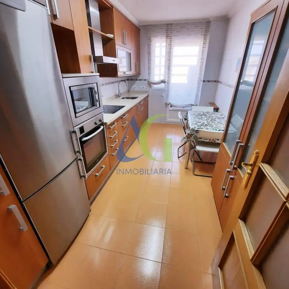 Kitchen of Flat for sale in León Capital   with Heating, Parquet flooring and Terrace